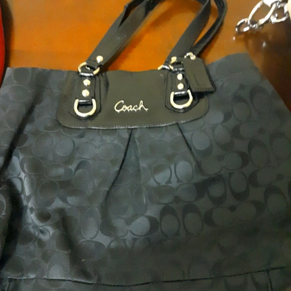Coach Black Satchel